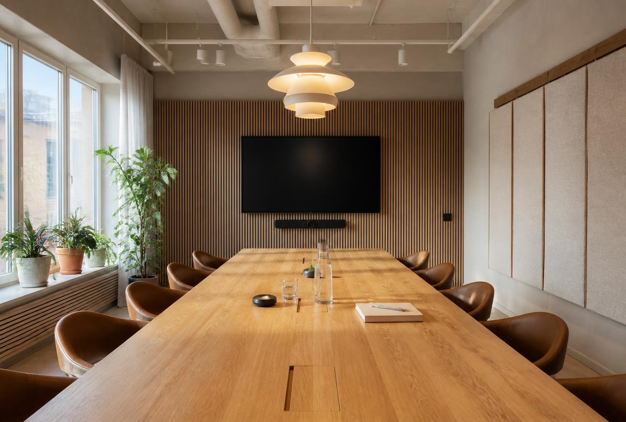 Mötesrum hos Walborg Cowork i Göteborg
