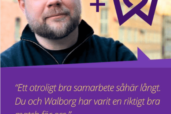 Omdöme om Walborg Cowork från Anders Clarin, VD på Ebbot.ai