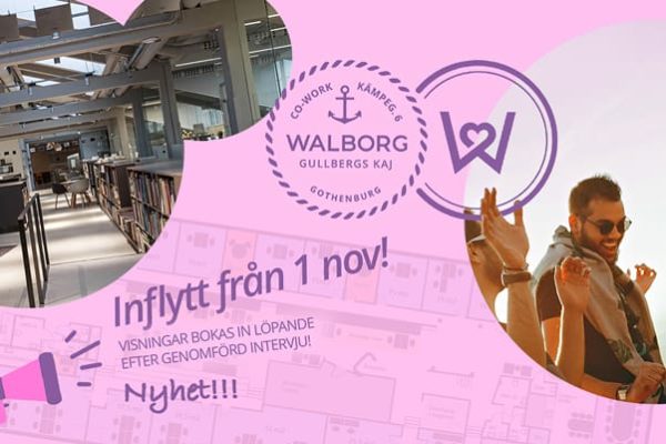 Grafik om inflytt från 1 november på Walborg Gullbergs Kaj